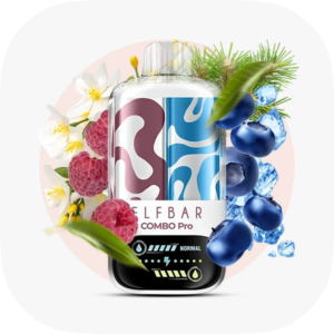 Elf Bar Combo Pro 30000 Jasmine Raspberry & Blueberry Ice (Жасмін Малина та Лохина Лід)