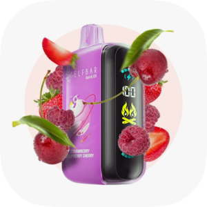 ELF BAR RAYA D3 25 000 Strawberry Raspberry Cherry (Полуниця Малина Вишня)