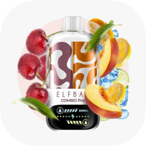 Elf Bar COMBO Pro 30000 Cherry & Peach Lemonade (Вишня та Персик Лимонад)